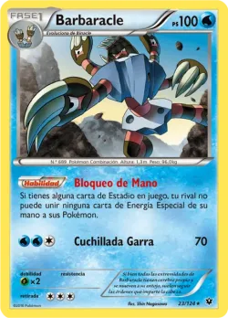 Barbaracle #23/124 · Pokémon