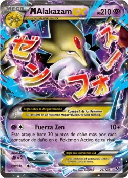 M Alakazam-EX #26/124 · Pokémon