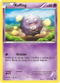 Koffing #27/124 · Pokémon