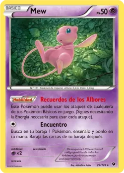 Mew #29/124 · Pokémon