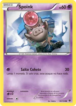 Spoink #30/124 · Pokémon