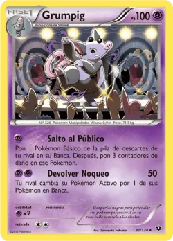 Grumpig #31/124 · Pokémon