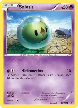 Solosis #33/124 · Pokémon