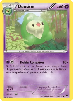 Duosion #34/124 · Pokémon
