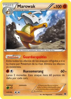 Marowak #37/124 · Pokémon