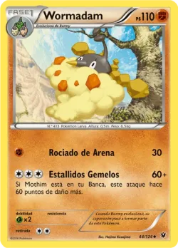 Wormadam #44/124 · Pokémon