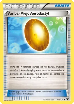 Old Amber Aerodactyl 「FCO 106」「ES」