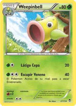 Weepinbell #2/111 · Pokémon