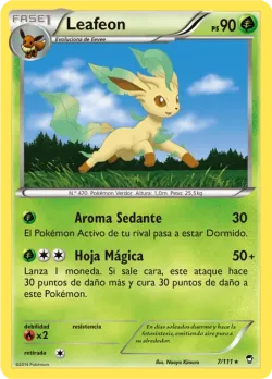 Leafeon #7/111 · Pokémon