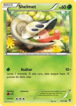 Shelmet #8/111 · Pokémon