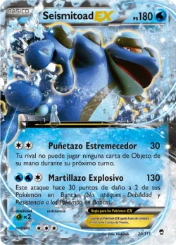 Seismitoad-EX #20/111 · Pokémon