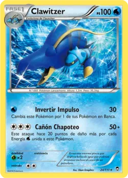 Clawitzer #24/111 · Pokémon