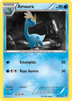 Amaura #25/111 · Pokémon