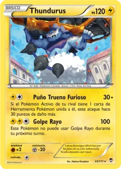 Thundurus #33/111 · Pokémon
