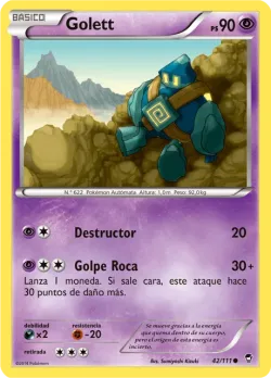 Golett #42/111 · Pokémon