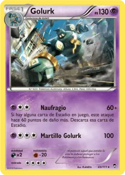 Golurk #43/111 · Pokémon