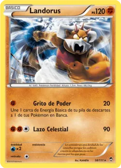 Landorus #58/111 · Pokémon