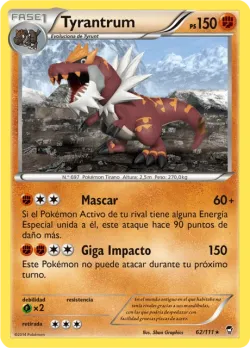 Tyrantrum #62/111 · Pokémon