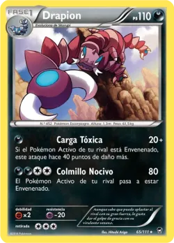 Drapion #65/111 · Pokémon