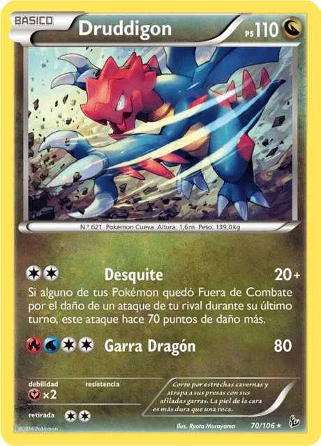 Druddigon 「FLF 070」「ES」