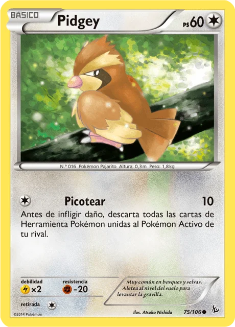 Pidgey 「FLF 075」「ES」