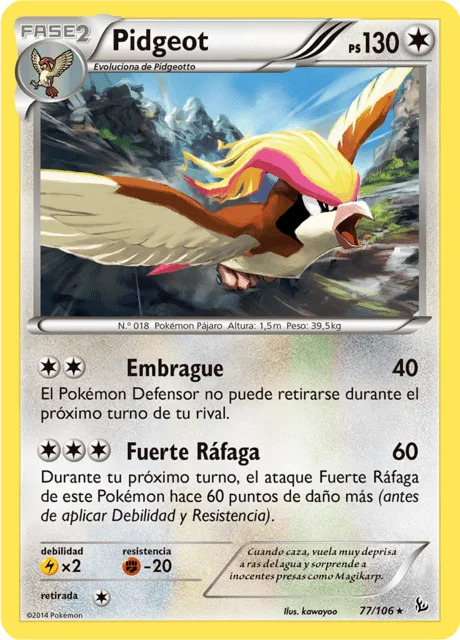 Pidgeot 「FLF 077」「ES」