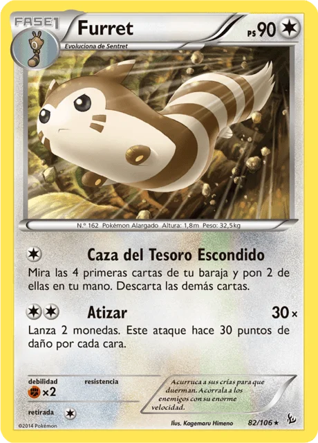 Furret 「FLF 082」「ES」