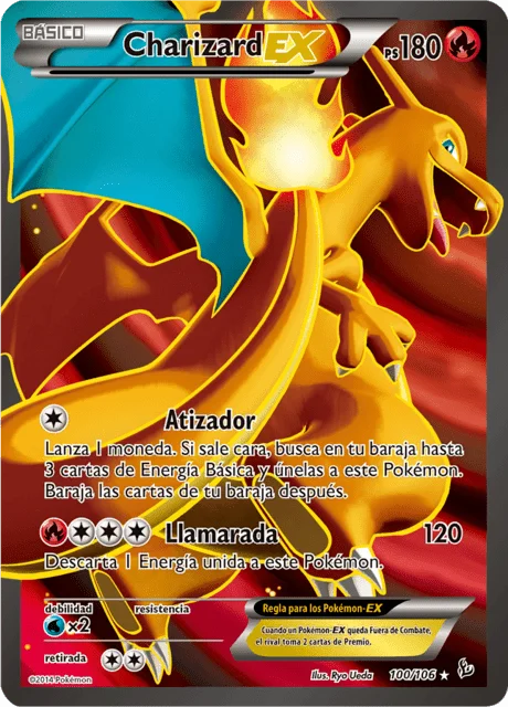 Charizard-EX 「FLF 100」「ES」