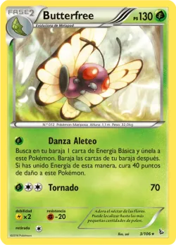 Butterfree #3/106 · Pokémon