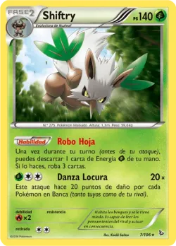Shiftry #7/106 · Pokémon