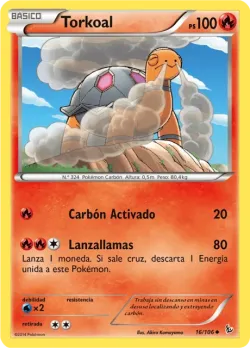 Torkoal #16/106 · Pokémon
