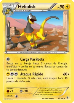 Heliolisk #37/106 · Pokémon