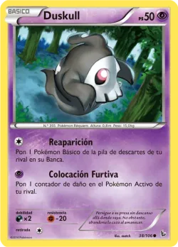 Duskull #38/106 · Pokémon