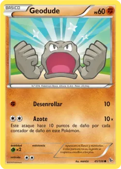 Geodude #45/106 · Pokémon