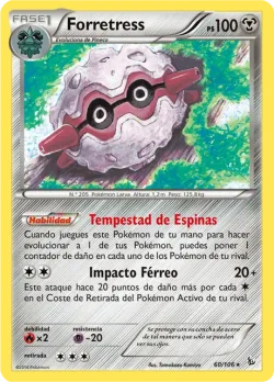 Forretress #60/106 · Pokémon