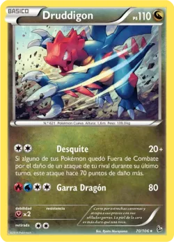 Druddigon 「FLF 070」「ES」