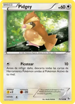 Pidgey 「FLF 075」「ES」