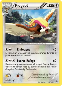 Pidgeot 「FLF 077」「ES」