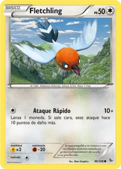 Fletchling 「FLF 086」「ES」