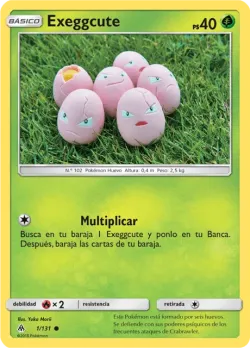Exeggcute #1/131 · Pokémon
