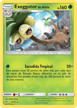 Alolan Exeggutor #2/131 · Pokémon
