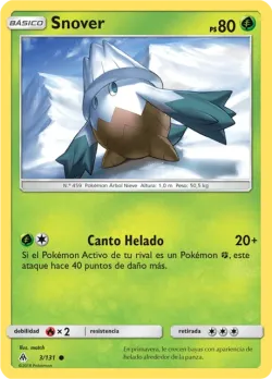 Snover #3/131 · Pokémon
