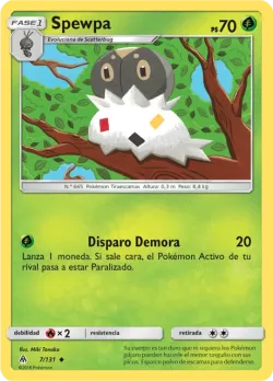 Spewpa #7/131 · Pokémon