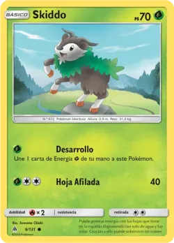 Skiddo #9/131 · Pokémon
