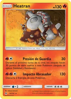 Heatran #13/131 · Pokémon