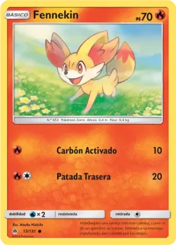 Fennekin #15/131 · Pokémon