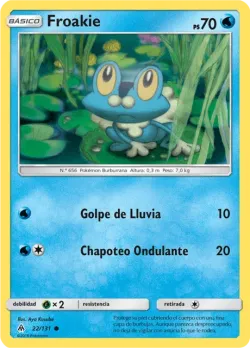 Froakie #22/131 · Pokémon