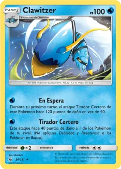 Clawitzer #26/131 · Pokémon