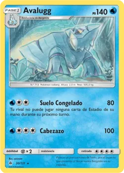Avalugg #30/131 · Pokémon