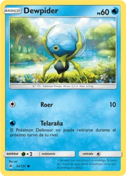 Dewpider #32/131 · Pokémon